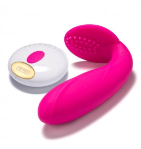 YEAIN - Invisible Warming Vibrating Wearables With Wireless Remote (Chargeable - Red Rose)